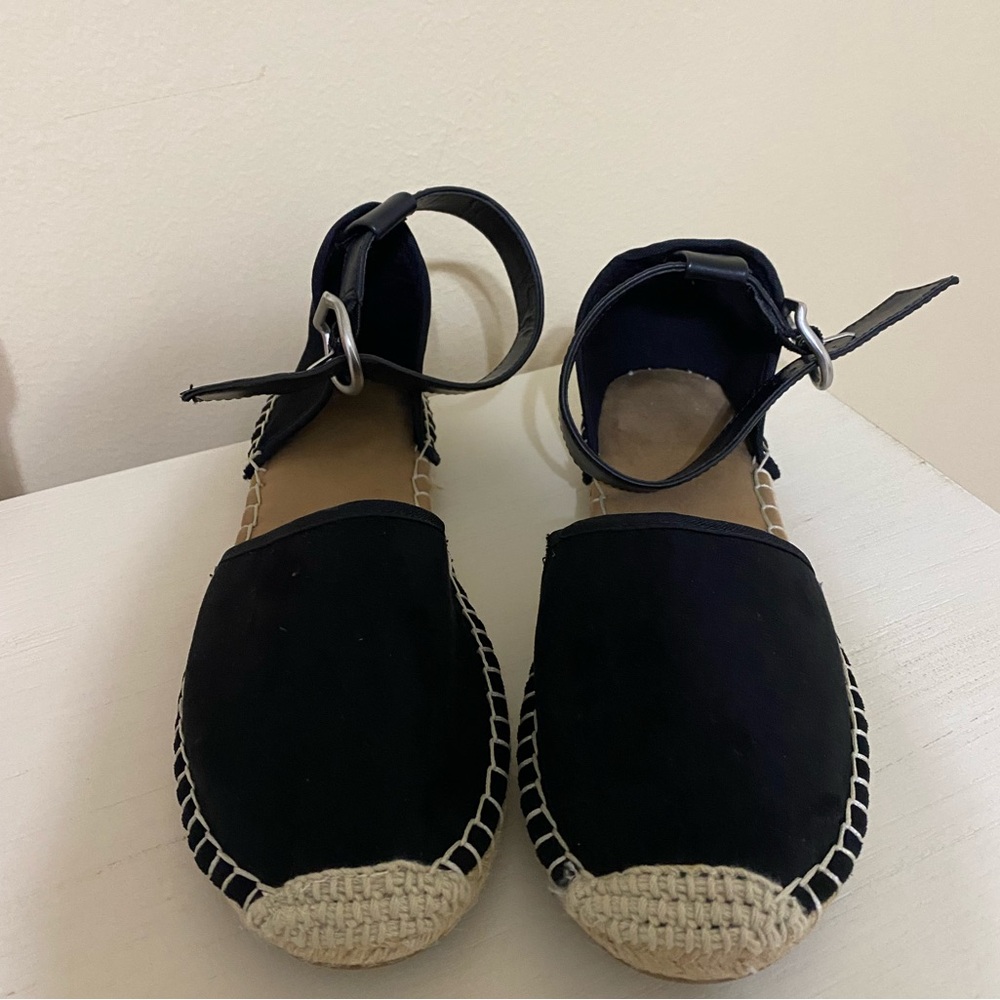 Women’s Black Espadrille Sandals